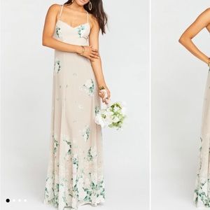 Mumu bridesmaid dress - Floral